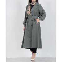READY MADES/レディメイド LADYMADE スカーフベルトフレアトレンチコート/508319640
