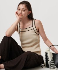 UNITED ARROWS/リブスクエアネック パイピングキャミソール － ウォッシャブル －/508333028