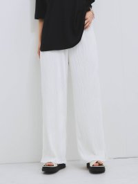 VICKY/ビッキー VICKY ウェーパイピングワイドパンツ≪手洗い可能≫/508334386