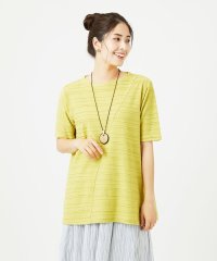 GIANNI LO GIUDICE/[洗える]タックジャガードチュニックカットソー/508334604