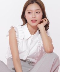 JILL by JILL STUART/ショルダーフリルブラウス/508334665