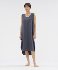 MARGARET HOWELL HOLD GOODS/SAND WASHED SILK POPLIN DRESS/508334680