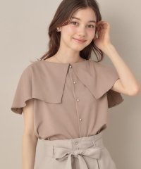 Couture Brooch/【マシンウォッシャブル・UVケア・接触冷感】2WAYケープデザインカットソー/508334942