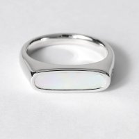 TOMWOOD/トムウッド TOM WOOD リング マリオ Ring White MOP 100656 S925/R75SBWHM01S925 SILVER/508334981