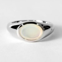 TOMWOOD/トムウッド TOM WOOD リング ジョー Ring White MOP 101286 S925 SILVER/508335008