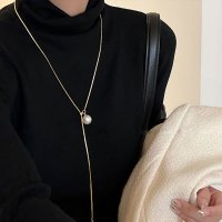 Forcement/フォースメント Forcement 上品なパールループネックレス/508335072
