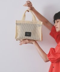 OPAQUE.CLIP/オペーク ドット クリップ OPAQUE.CLIP 【2WAY】メッシュスクエアミドルトートバッグ/508335275