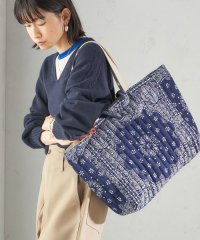 SHIPS WOMEN/《予約》MALUS: バンダナ キルティング ビッグ トート バッグ/508335341