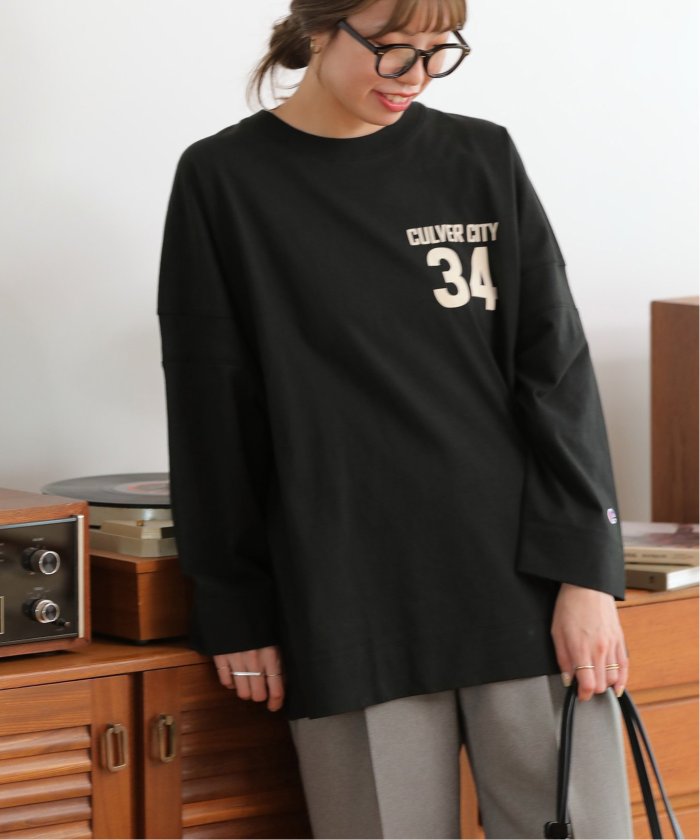 予約》別注【Champion/チャンピオン】ロングスリーブTシャツ16s