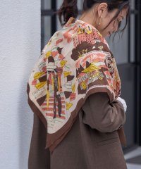 SHIPS WOMEN/BINDU: スカーフ 100×100 25AW/508335456