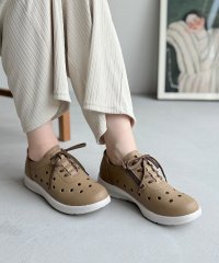 adottona/アドット adottona 【軽量】ファスナー付きパンチングコンフォートスニーカー/508335612