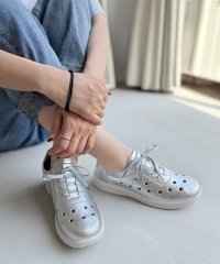 adottona/アドット adottona 【軽量】ファスナー付きパンチングコンフォートスニーカー/508335612