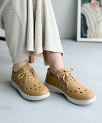 adottona/アドット adottona 【軽量】ファスナー付きパンチングコンフォートスニーカー/508335612