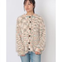 feepur/フェピュール feepur ファンシーヤーンMIXカーディガン/508335881