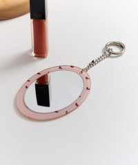 MAGASIN DE MODE Chou Chou/マガジンデモードシュシュ MAGASIN DE MODE Chou Chou カラーチャーム ハート レオパード ヒョウ柄 チェリー 丸型 ミニミラー 鏡 OS/508335887