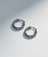 MAISON BREEZE/メゾンブリーズ MAISON BREEZE ピアス ステンレス 細幅 丸甲 直径1.3cm ミニ シンプル ワンタッチ フープピアス OSWY/508335893