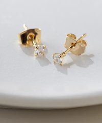 MAISON BREEZE/メゾンブリーズ MAISON BREEZE ピアス ニッケルフリー 3mm 4本爪 キュービックジルコニア ポストピアス OSWY/508335902