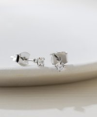 MAISON BREEZE/メゾンブリーズ MAISON BREEZE ピアス ニッケルフリー 3mm 4本爪 キュービックジルコニア ポストピアス OSWY/508335902