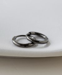 MAISON BREEZE/メゾンブリーズ MAISON BREEZE ピアス ステンレス 細幅 丸甲 直径1.1cm ミニ シンプル ワンタッチ フープピアス OSWY/508335905