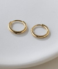 MAISON BREEZE/メゾンブリーズ MAISON BREEZE ピアス ステンレス 細幅 丸甲 直径1.1cm ミニ シンプル ワンタッチ フープピアス OSWY/508335905