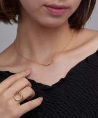 MAISON BREEZE/メゾンブリーズ MAISON BREEZE ネックレス ニッケルフリー カーブ カットガラス プチペンダントネックレス 日本製/508335909