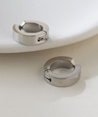 MAISON BREEZE/メゾンブリーズ MAISON BREEZE イヤリング ステンレス 平甲 直径1.3cm 4mm幅 ミニ フープイヤリング OSWY/508335910