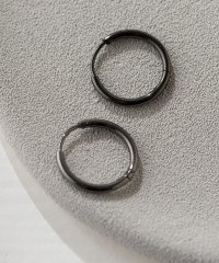 MAISON BREEZE/メゾンブリーズ MAISON BREEZE ピアス ステンレス 細幅 丸甲 直径1.3cm ミニ シンプル ワンタッチ フープピアス OSWY/508335911