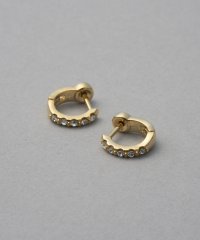 MAGASIN DE MODE Chou Chou/マガジンデモードシュシュ MAGASIN DE MODE Chou Chou ピアス ニッケルフリー メタル ストーン スムースタッチ フープピアス OSWY/508335913
