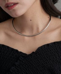 MAGASIN DE MODE Chou Chou/マガジンデモードシュシュ MAGASIN DE MODE Chou Chou ネックレス ニッケルフリー 半円 幅4mm メタルチョーカー OSWY/508335918