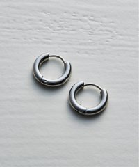 MAISON BREEZE/メゾンブリーズ MAISON BREEZE ピアス ステンレス 細幅 丸甲 直径1.3cm ミニ シンプル ワンタッチ フープピアス OSWY/508335919