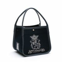 A.D.M.J./アクセソワ ドゥ マドモワゼル A.D.M.J. オフィサー/マーキス刺しゅうベルボトムトートS　SAHARA/508335945