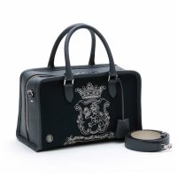 A.D.M.J./アクセソワ ドゥ マドモワゼル A.D.M.J. オフィサー/マーキス刺しゅうヘリ巻きボストン28cm　SAHARA/508335946