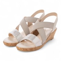 Pitti/ピッティ Pitti 【WEB限定】コルクウエッジサンダル/508335977