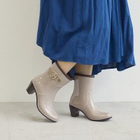 Pitti/ピッティ Pitti 【WEB限定】バックルベルトレインショートブーツ/508335978