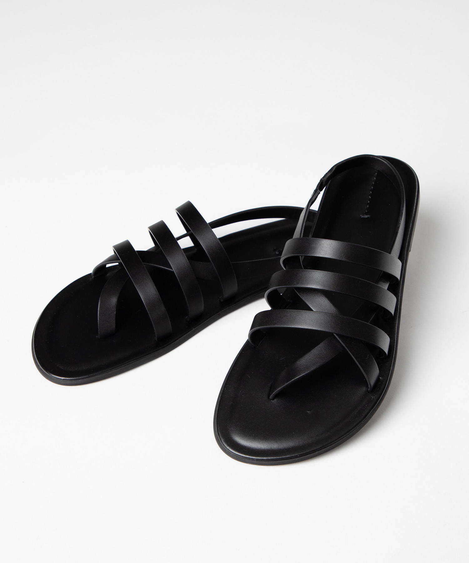 残りわずか!【The Row】ラインレザーサンダル クーポン】ザ ロウ THE ROW F1496 L74 サンダル LINE SANDAL