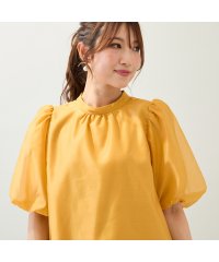 Rose Tiara(L SIZE)/【手洗いOK】バルーン袖ブラウス/508336012