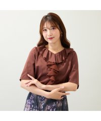 Rose Tiara(L SIZE)/【接触冷感/綿100%/手洗いOK】フリルカットソー/508336018