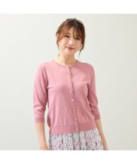 Rose Tiara(L SIZE)/ビジュー調ボタンニットカーディガン/508336020