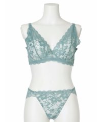 Re-J＆SUPURE/【WEB限定】[D85－I95］フルカップ風デコルテレースブラ＆ショーツ(モールドカップ)/508336041