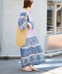 SLOBE IENA/インドパネルティアードワンピース/508336042