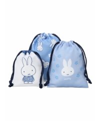 Hare no hi/miffy 巾着3点セット ブルー【ミッフィー】/508336054