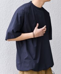 SHIPS any MEN/SHIPS any:〈撥水/軽量/ストレッチ〉SOLOTEX(R) シアサッカー スピンドル Tシャツ(セットアップ対応)25SS◆◆/508336134