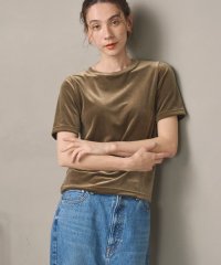 ベロア コンパクト ショートスリーブTシャツ