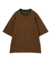 CABaN /CABaN コットン ハイゲージストライプ クルーネックプルオーバー/508336192