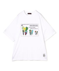 CABaN /CABaN スビンコットン MIX PATTERNED ELEPHANT Tシャツ/508336193