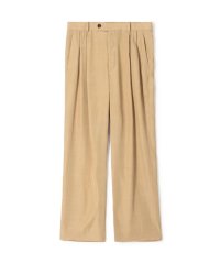 CABaN /CABaN レーヨンシルクツイル 2タックワイドテーパードパンツ/508336194