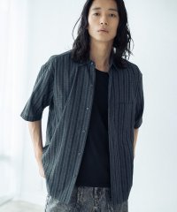 RATTLE TRAP/ドビーストライプ半袖シャツ/508336398