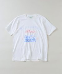 EDIFICE/《予約》TEXTILE PAINT(テキスタイルペイント) Biarritz プリント Tシャツ/508336416