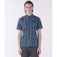 LANVIN SPORT/ランバン スポール LANVIN SPORT 幾何グラデーションプリント半袖ポロシャツ【Sunscreen NIR】/508336494