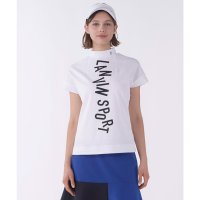 LANVIN SPORT/ランバン スポール LANVIN SPORT 【WEB限定カラー】ロゴプリントボトルネック半袖シャツ【Sunscreen NIR/UV】/508336496